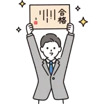 Man Holding Certificate SVG Icon